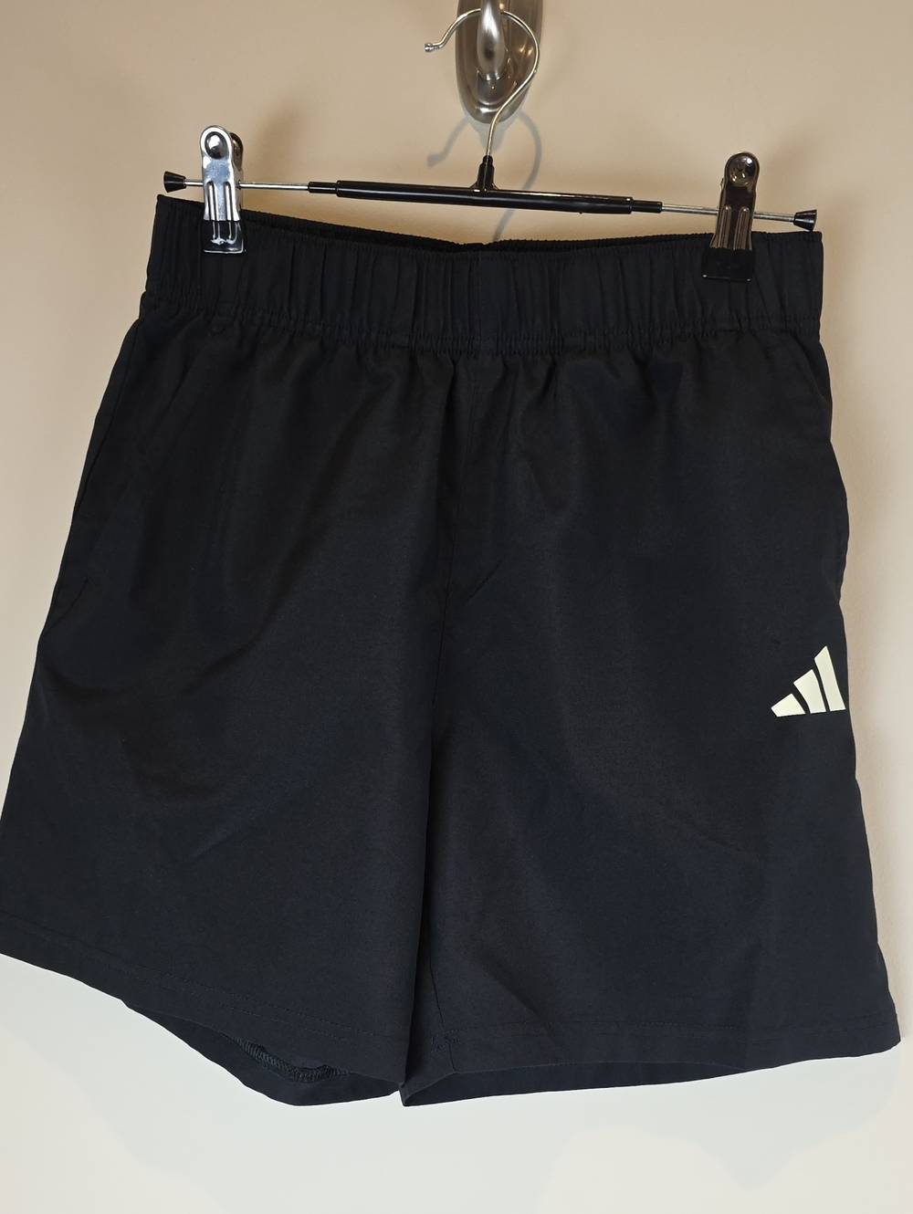 adidas Black Boy's Performance Training Shorts